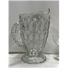 Image 3 : Assortment Of Wine Glasses, Goblets, Glass Pitcher, And Cups
