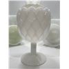 Image 3 : Collection Of Milk Glass DIshware