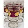 Image 2 : Red and Gold Accented Dishware Set,