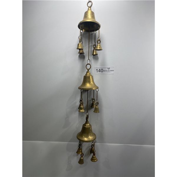 Magnificent Gold Outdoor Chimes