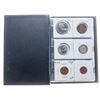 Image 1 : Coin Stock Book w/ 12 World Coins, Includes Silver