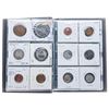 Image 2 : Coin Stock Book w/ 12 World Coins, Includes Silver