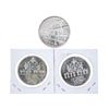 Image 1 : Group of 3 Sterling Silver Coins of Israel