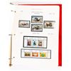 Image 102 : GUERNSEY -Jersey - Isle of Man - Stamp Collection - Cat: Value $956.00 Red Binder