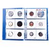 Image 3 : Coin Stock Book - 12 World Coins Includes Silver