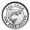 Image 1 : .999 Fine Pure Silver Salmon Round Collectible