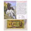 Image 1 : The Republic of Zimbabwe Millillion 24kt Gold Gilded UNC Commemorative Collectible on Giclee Art Car