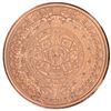 Image 1 : Aztec Calendar .999 Fine 2oz. Copper