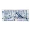 Image 2 : Bank of Canada 1986 $5 MS-63 (ANL) - Bird Series