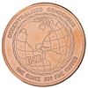 Image 2 : Litecoin Crypto Currency - One Ounce Copper .999