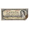 Image 1 : Bank of Canada, 1954 $20, Devil's Face