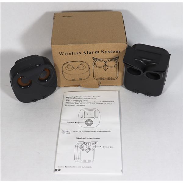 OPEN BOX: WIRELESS ALARM SYSTEM.