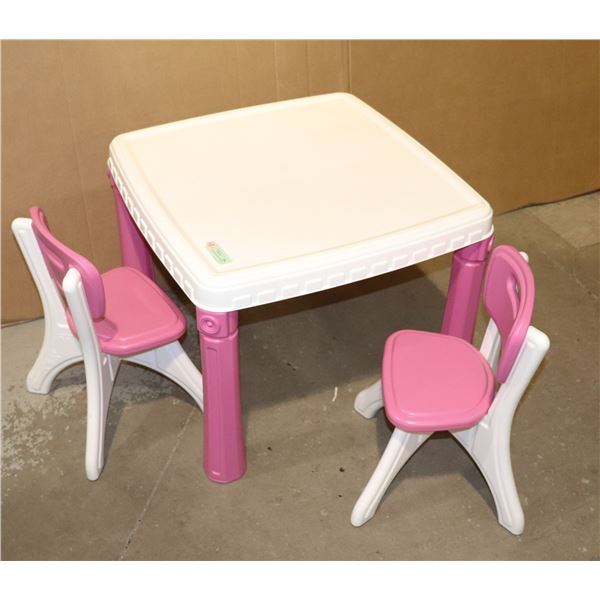 KIDS PLAY TABLE WITH CHAIRS