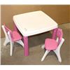 Image 1 : KIDS PLAY TABLE WITH CHAIRS