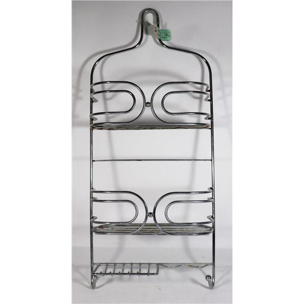 CHROME SHOWER ORGANIZER