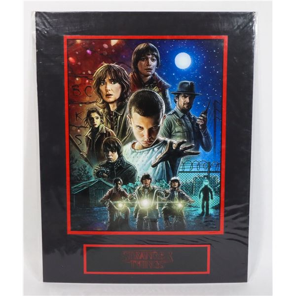 14"X11" PRINT STRANGER THINGS SEASON 1