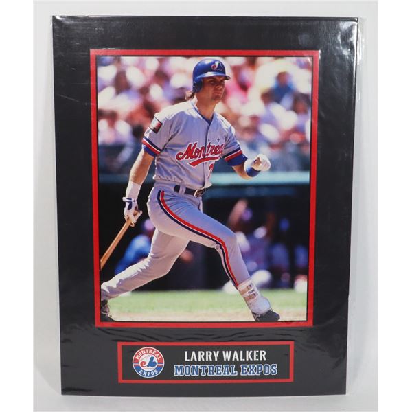 14 X11  PRINT LARRY WALKER OF THE MONTREAL EXPOS