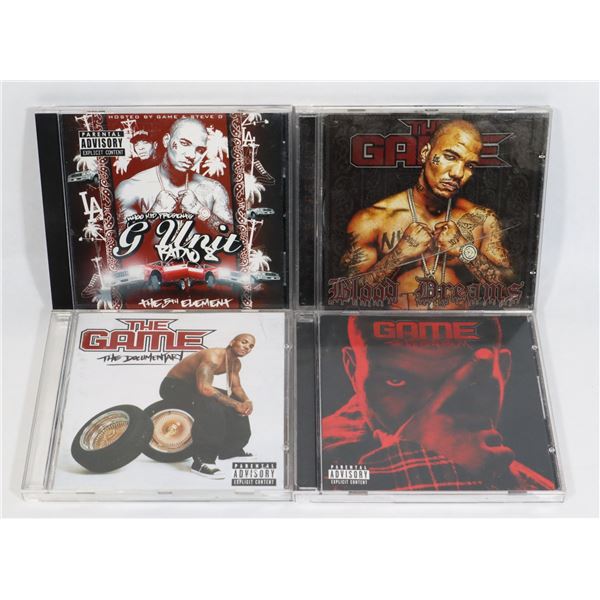 LOT OF GAME CDS WITH G UNIT RADIO 8 CD