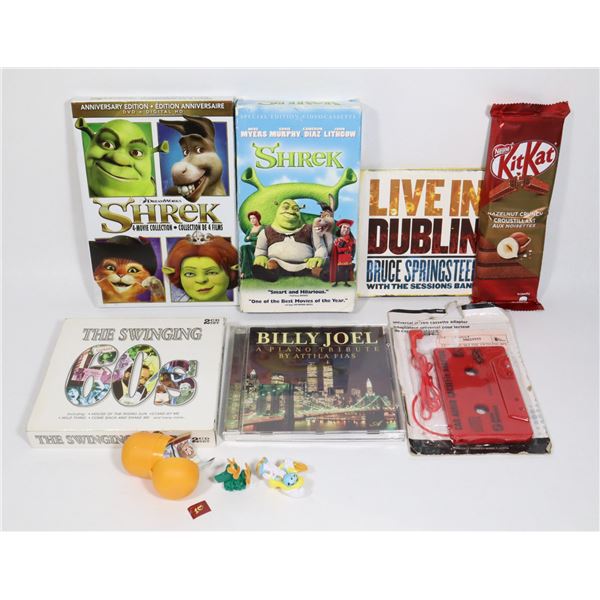 LOT OF SPECIAL EDITION SHREK VHS SOLD WITH