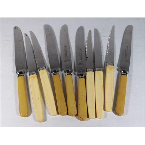 SHEFFIELD STEAK KNIVES AND BUTTER KNIVES