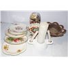 LOT OF SEASHELLS DECORATIVE ITEMS SOLD WITH X5