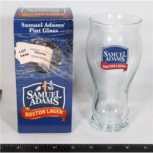 SAMUEL ADAMS BOSTON LAGER PINT GLASS