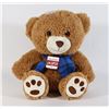 Image 1 : CALENDAR CLUB SCARF TEDDY BEAR,