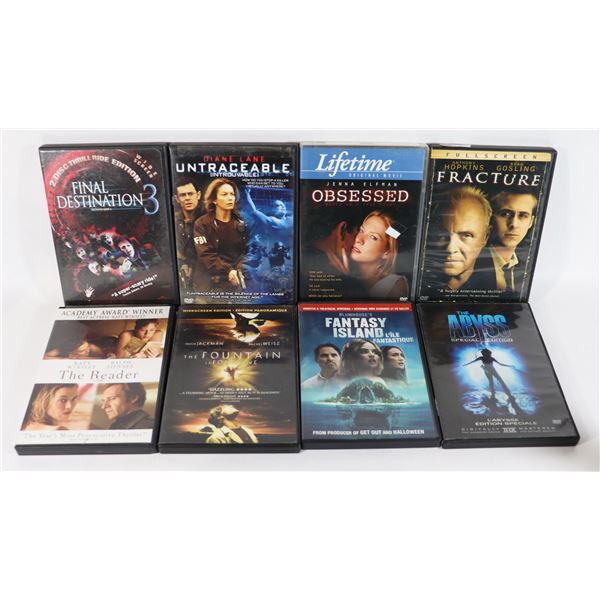 LOT OF SUSPENSEFUL DVDS