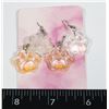 Image 1 : 2 NEW PAW THEME SPARKLE EARRINGS