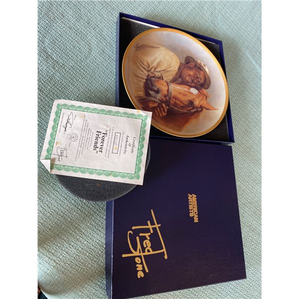 Forever friends collector plate