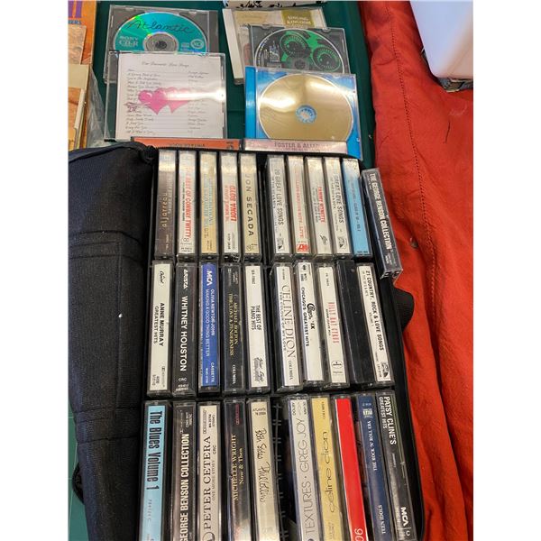 Cds and cassettes