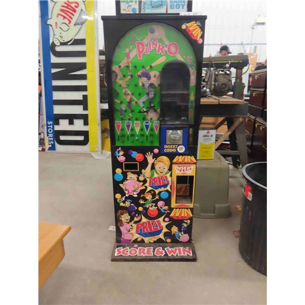 Vintage Plinko Game Machine 