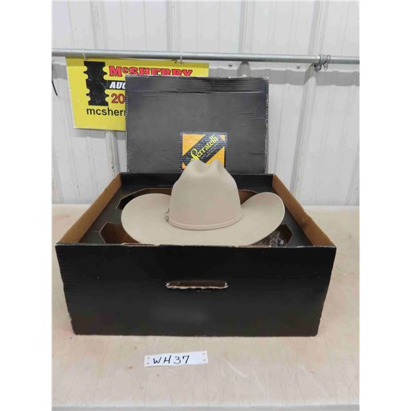 MHT Western Hat Size 7 1/8 W Rain Protector 