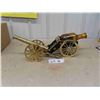 Image 2 : 14'' Brass Canon and Canon Liquor Bottle