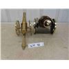 Image 4 : 14'' Brass Canon and Canon Liquor Bottle
