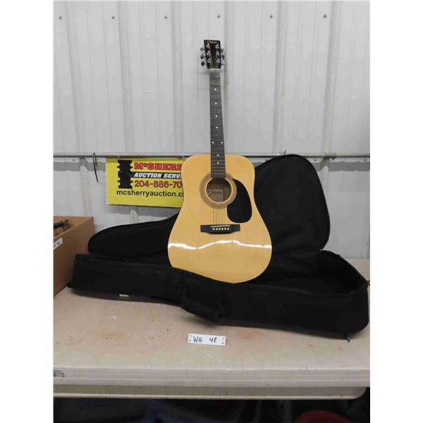 Johnson Acoustic Guitar with Case 
