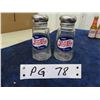 Image 2 : 5 Sets of Salt & Pepper Shakers : Pepsi Cola , Budweiser , Acme 