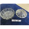Image 5 : Candy Bowls , 2 With Lids , Glass Dessert Tray