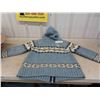 Image 3 : Cowichan Wool Sweater with Zipper and Hood Size Unknown 