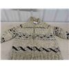 Image 1 : Cowichan Wool Sweater with Zipper Size Unknown