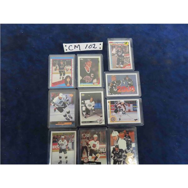 10 Wayne Gretzky Cards