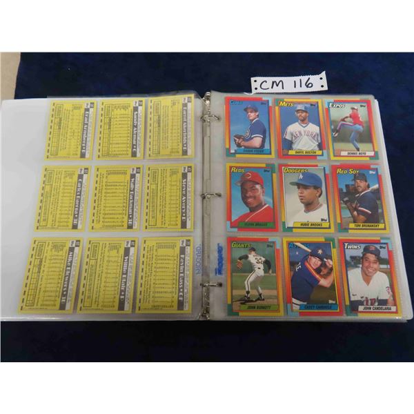 1990 Topps Baseball Traded Complete Set