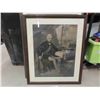 Image 2 : Antique Print 1800s of Military Leader 29'' x 24'' Very Nice, Very Old