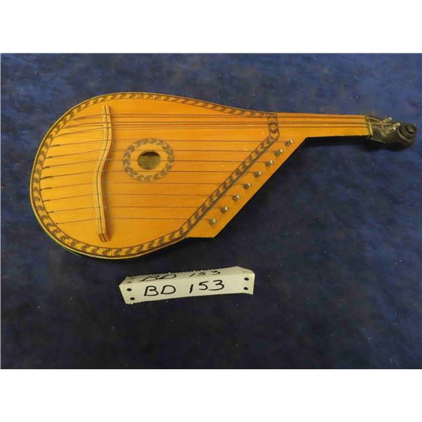 Vintage Quality Small 11 Stringed Instrument 14 1/2'' Long  , Maker