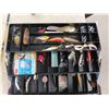 Image 12 : Fishing Tackle Box Full of Vintage Lures  - Many Are Wood , Garcia 
