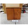 Image 3 : 4 Drawer Index Wood Cabinet 10" x 11.5" x 14"