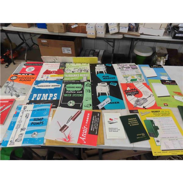 Vintage Parts Catalog ; 1960s Advertisement & Rail