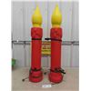 Image 2 : Blow Mold Candles 39" Tall