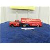Image 1 : Vintage Esso Tin Tanker Truck 3" x 3" x 13" - Good on 1 side, faded paint on the other