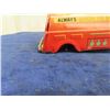Image 4 : Vintage Esso Tin Tanker Truck 3" x 3" x 13" - Good on 1 side, faded paint on the other